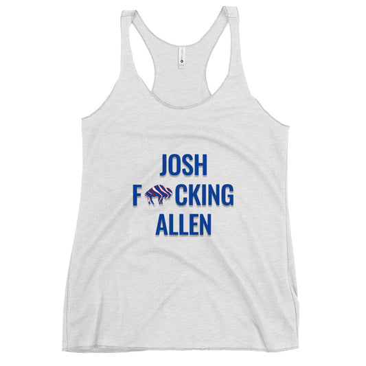 Josh F*cking Allen Racerback Tank