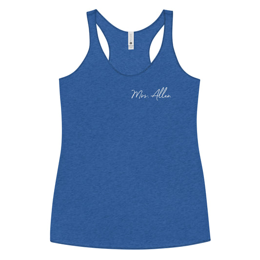 Mrs. Allen Josh Allen 17 Racerback Tank